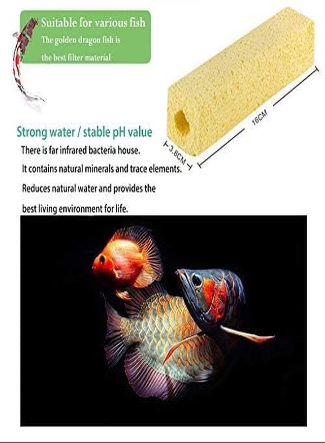 Vayinato Aquarium Filter Media, 10 Pcs - Fish Tank Ceramic Bio Media Blocks - Koi Pond Aquaculture - Image 4